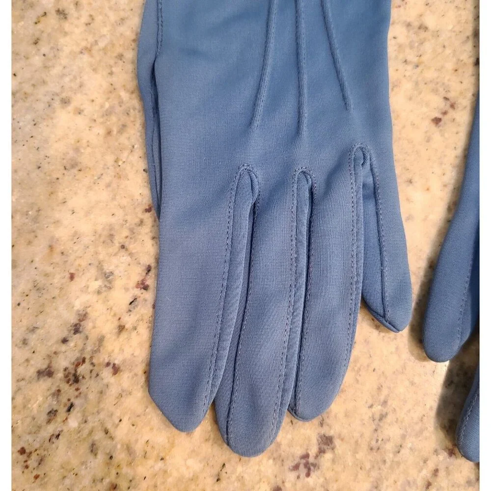 Vintage Size S Blue Nylon Formal 9